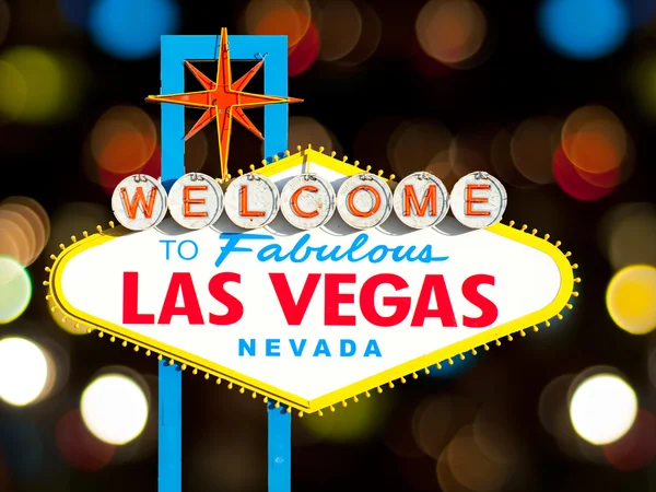 Welcome to Las Vegas Sign — Stock Photo, Image