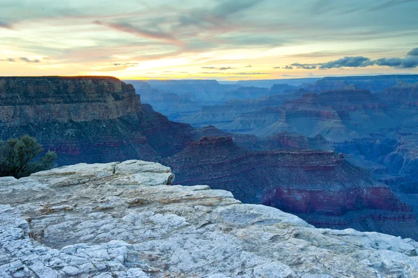 Parco nazionale del Grand Canyon all'alba — Foto Stock