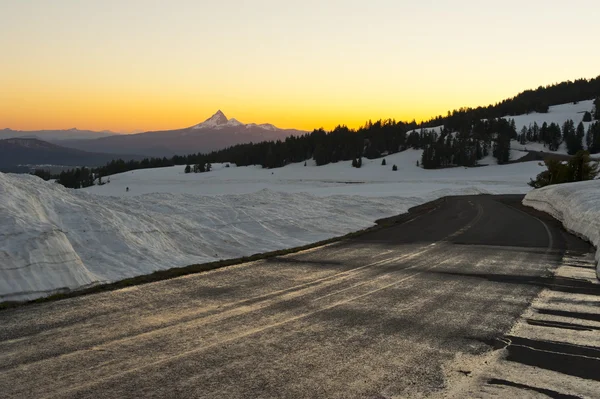 Road at sunset — Stock Photo, Image