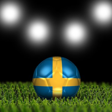 ot siyah arka plan üzerinde futbol topu