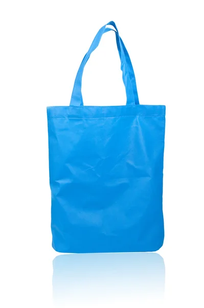 Bolsa de compras azul —  Fotos de Stock