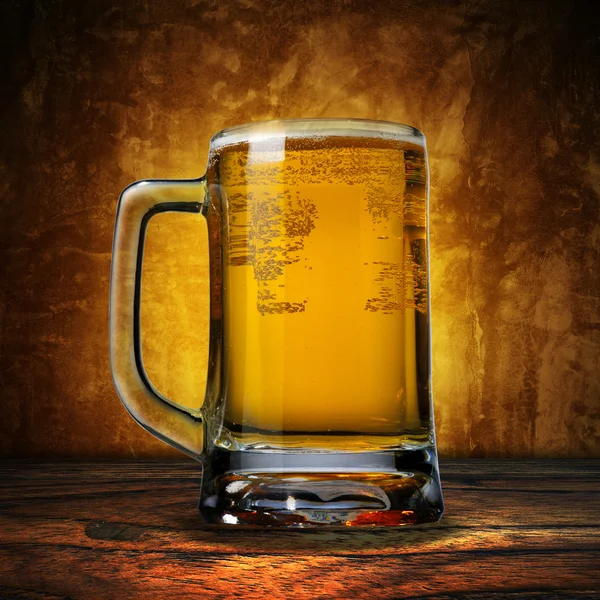 Close up of jug of beer — Stock Photo, Image