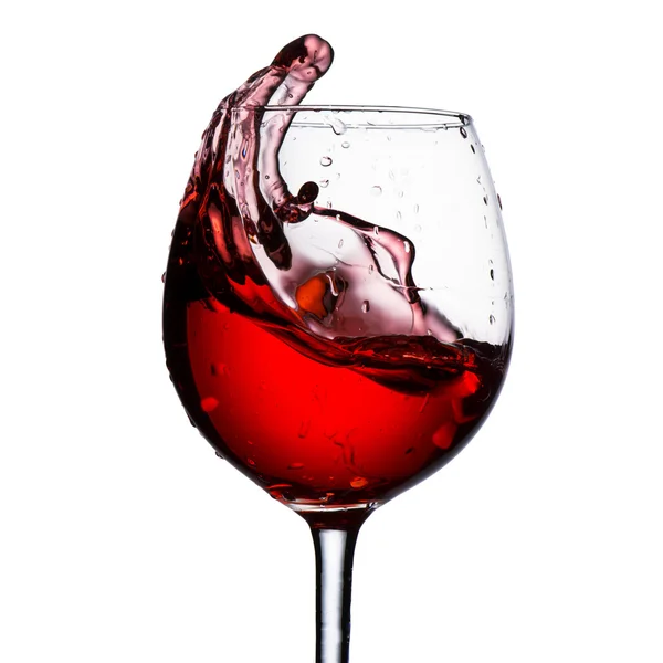 Red Wine Splash — Stock Photo, Image