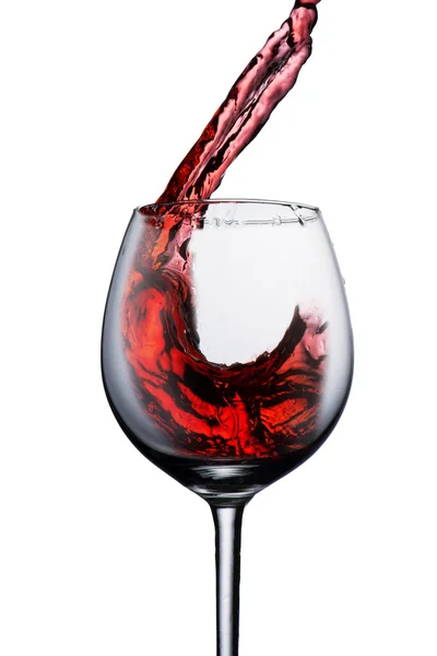 Red Wine Splash — Stock Photo, Image