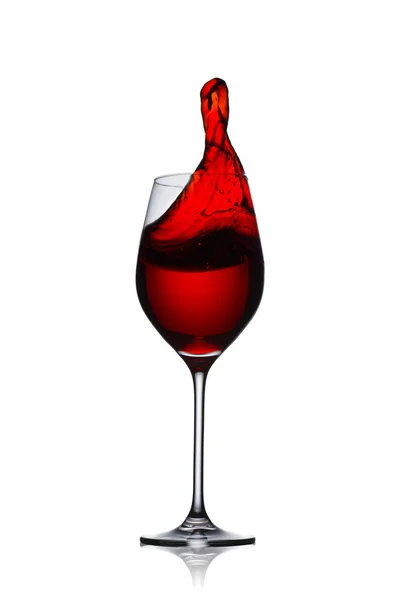 Red Wine Splash — Stock Photo, Image