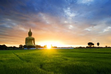 Tayland 'da Buda heykeli