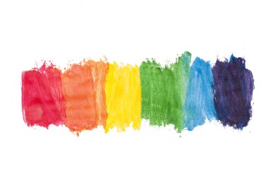 soyut suluboya el boyalı