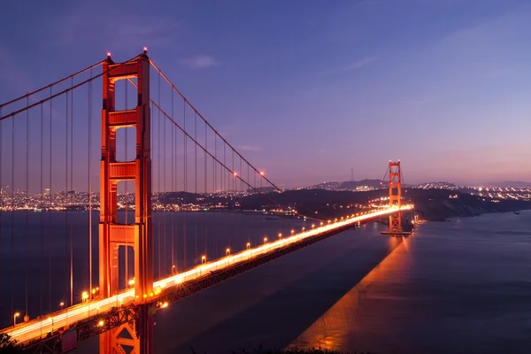 Ponte portão dourado — Fotografia de Stock