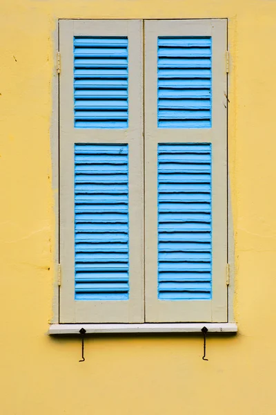 Ventana azul — Foto de Stock