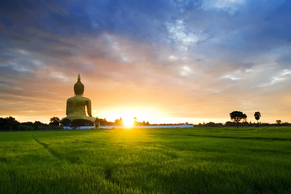 Estátua de buddha na Tailândia — Fotografia de Stock