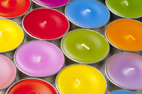 Colorful candles — Stock Photo, Image