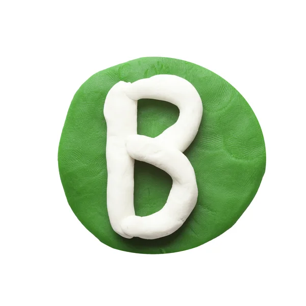 Litera b — Zdjęcie stockowe