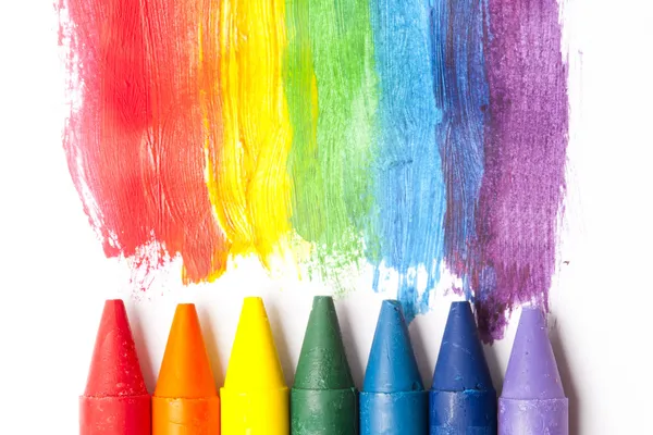 Colorful crayon — Stock Photo, Image