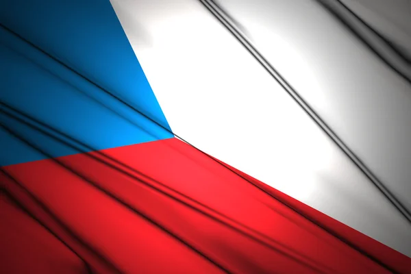 Czech Flag — Stock Photo, Image