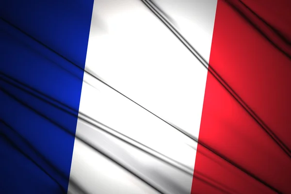 Franceflag — Stockfoto