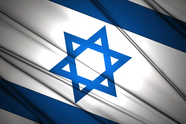 Israel flag — Stock Photo, Image