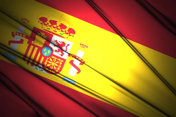 스페인 깃발 — 스톡 사진