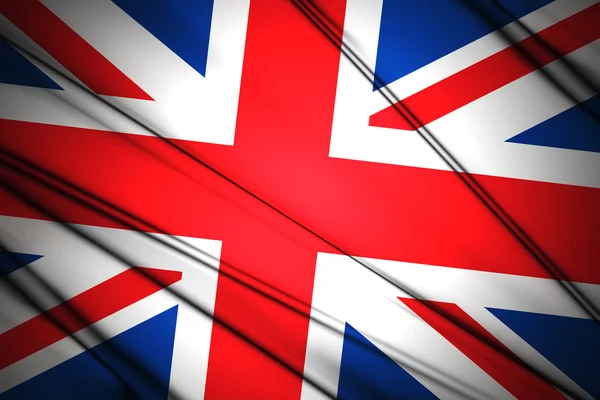 Flaga Zjednoczonego Królestwa — Zdjęcie stockowe