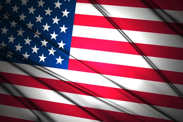 Американський прапор — стокове фото