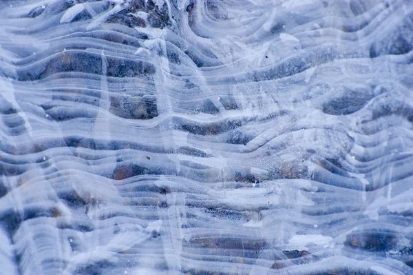 Icy snow abstract — Stock Photo, Image