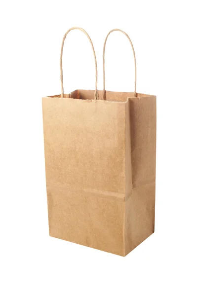 Reciclar bolsa de papel marrón — Foto de Stock