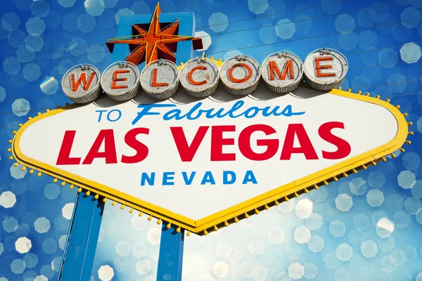 Bienvenue à Las Vegas signe — Photo