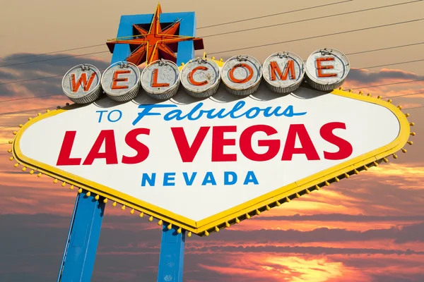 Welcome to Las Vegas sign — Stock Photo, Image