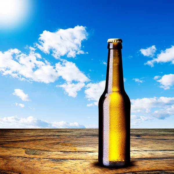 Frasco de cerveza — Foto de Stock
