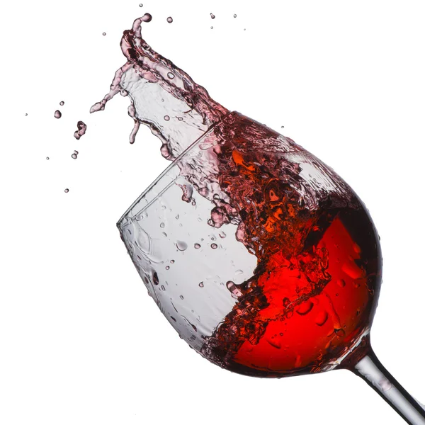 Wine splash — Stock Photo, Image