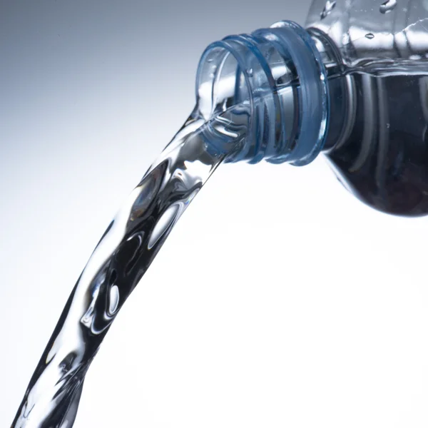 Water Pour into Glass — Stock Photo, Image