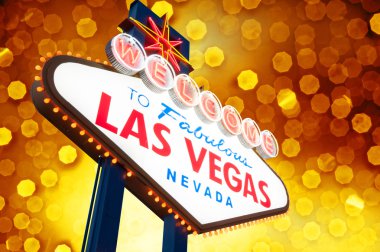 bokeh işaretiyle las vegas