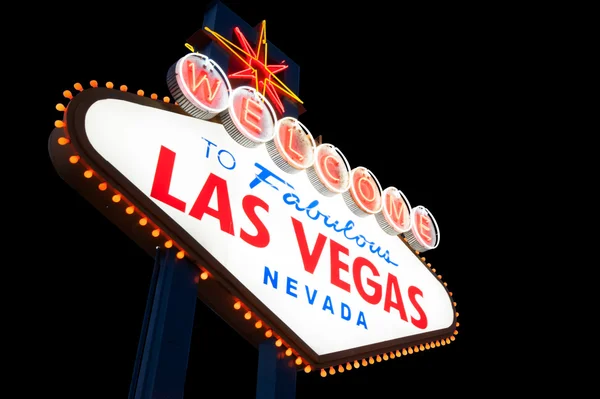 Tecken på las vegas — Stockfoto