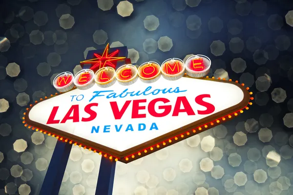 Välkommen till las vegas — Stockfoto