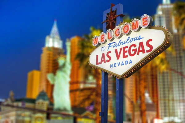 Üdvözöljük Las Vegasban. — Stock Fotó