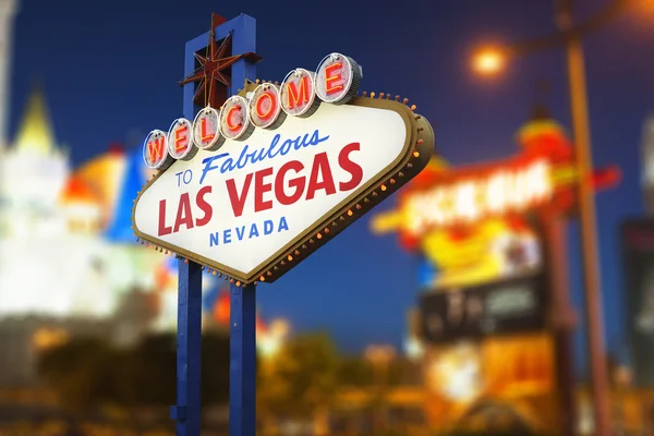 Bem-vindo a Las Vegas — Fotografia de Stock