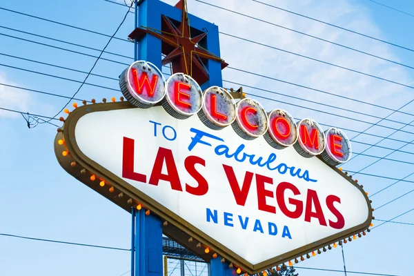 Las Vegas-neon jel — Stock Fotó