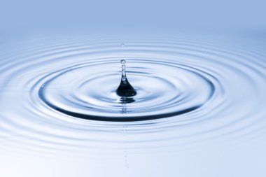 su damlacığı ve su dalgalanma