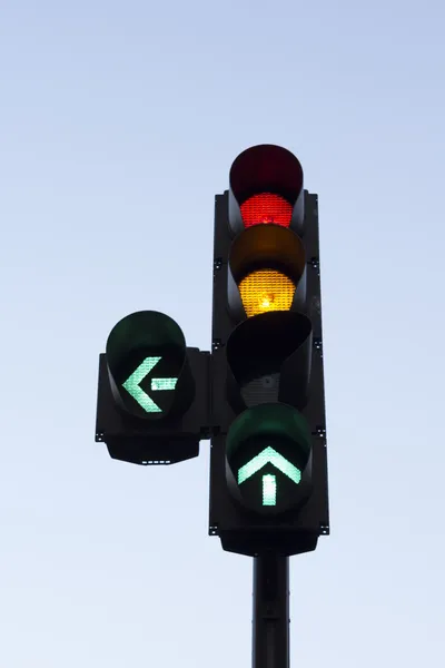 Colourful traffic light — Stock Photo, Image