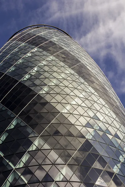 The Gerkin St Marys Axe closeup — Stock Photo, Image