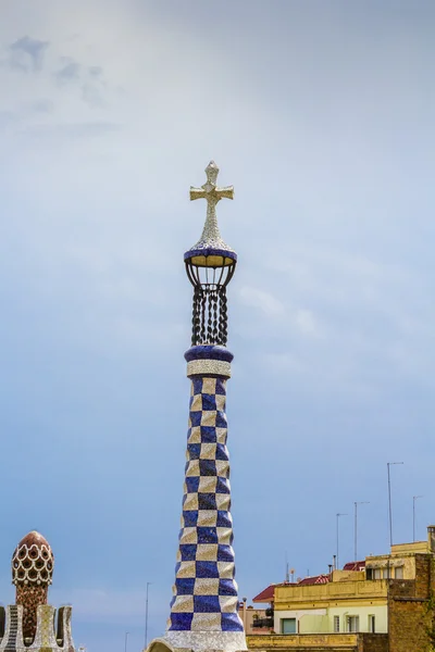 Tower with a cross — Stock Photo, Image