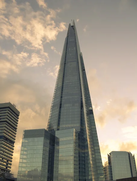 The Shard at dusk — Stock Photo, Image