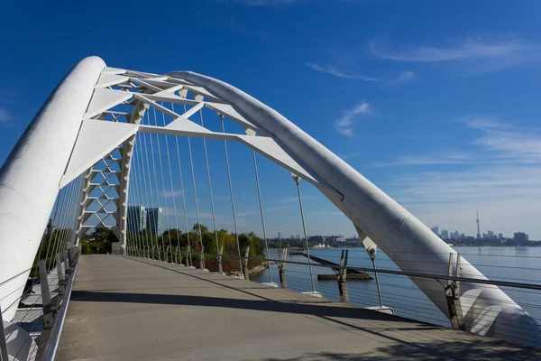 Humber Bridge facing Toronto City — Stock Photo, Image