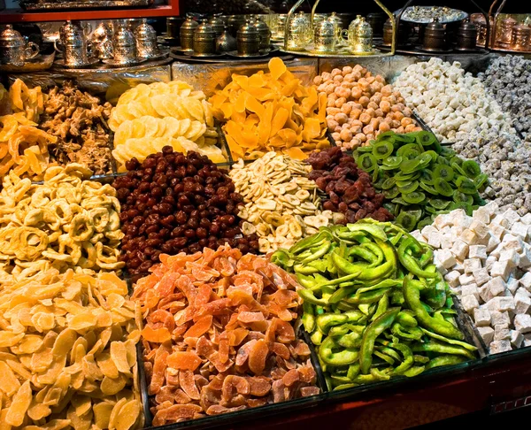 Various sweets in Istanbul — Stock Photo, Image