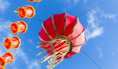 Çin Yeni Yılı kutlamaları kapsamında China town fenerler