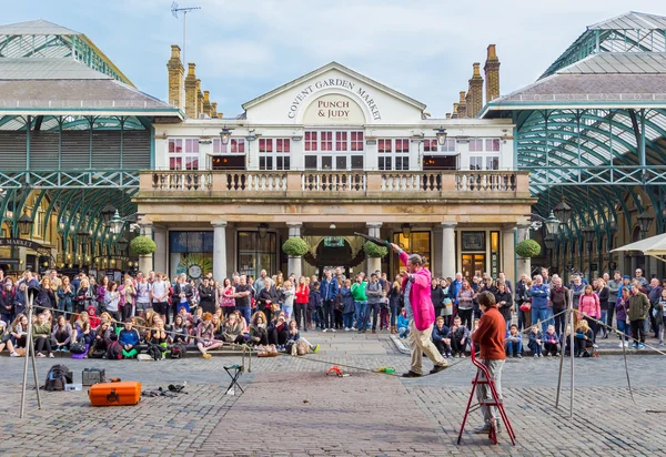 Covent garden şovmen — Stok fotoğraf