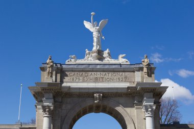 Kanada ulusal sergi closeup Princes gates giriş