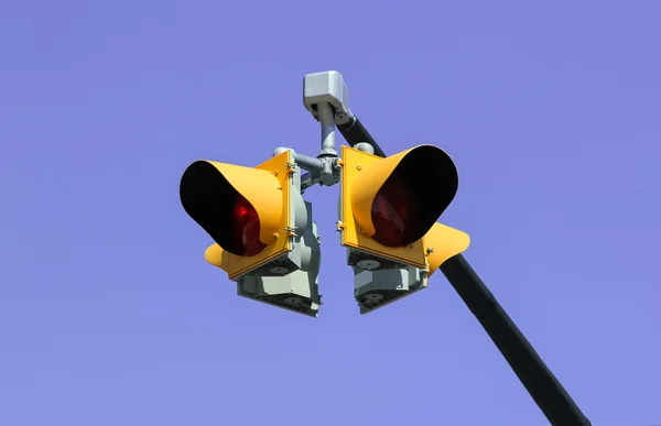 Typical Stop Lights in Canada — Stock Photo, Image