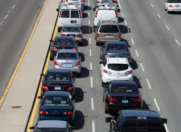 Stau im Verkehr — Stockfoto