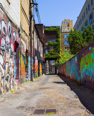 Toronto graffitti sokak