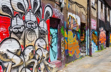 Toronto graffitti sokak